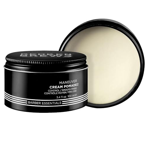 Redken Brews Cream Pomade For Men - Provides Medium Hold With Natural and Smooth Finish With Low Shine, For All Hair Types Beauty & Personal Care Redken Brews