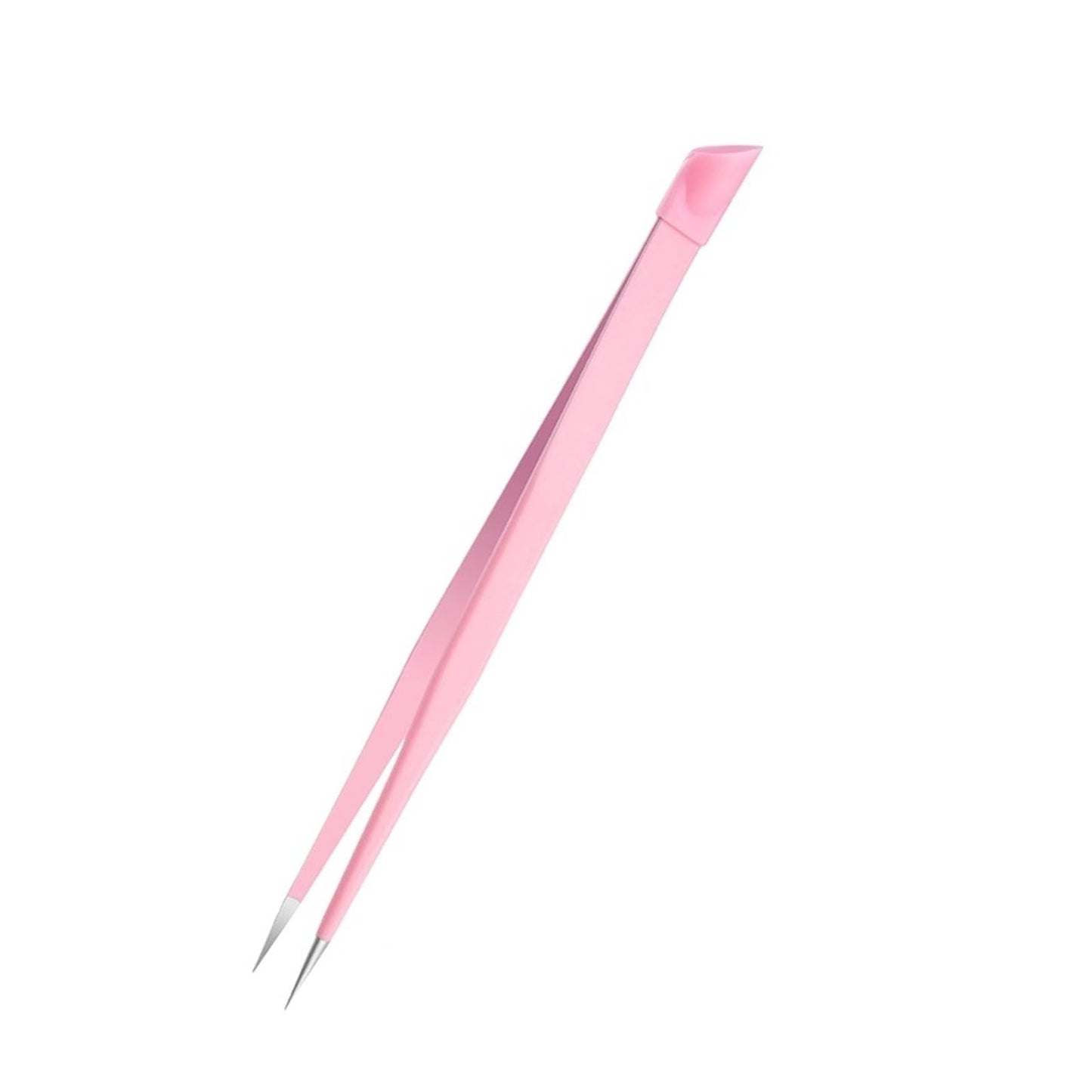 Double Headed Tweezers Multi-Use Tweezers Silicone Pressing Head Nail Clipping Tool Take Sticker Tape Crystal Manicure Tools(Pink) Beauty and Personal Care CCZKXZXY