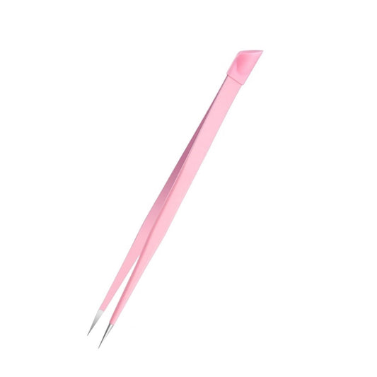 Double Headed Tweezers Multi-Use Tweezers Silicone Pressing Head Nail Clipping Tool Take Sticker Tape Crystal Manicure Tools(Pink) Beauty and Personal Care CCZKXZXY