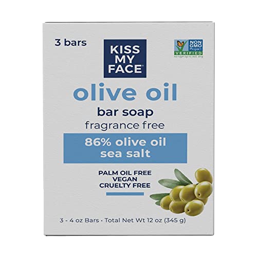 Kiss My Face Soap Bar 3pk Pure Olvo, 4 Ounce Beauty & Personal Care Kiss My Face