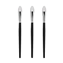 LORMAY 3 Pcs Silicone Eyeshadow and Lip Mask Makeup Brushes. Professional Tools for Applying Cream or Liquid Eye Shadows and Lip Colors Beauty & Personal Care LORMAY