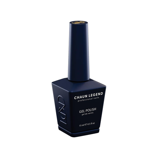 Chaun Legend Gel Nail Polish | Midnight Rendezblue LG5236 (black glitter) | Soak Off UV LED Cure Gel Polish High Gloss 15ml