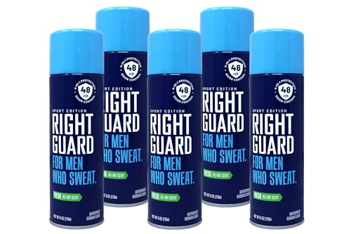Right Guard Antiperspirant Spray, Sport Fresh 6 oz (Pack of 5) Beauty and Personal Care Right Guard