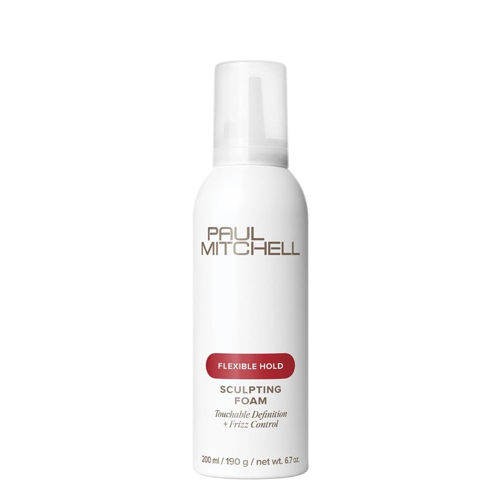 Paul Mitchell Sculpting Foam, Touchable, Flexible Hold + Frizz Control, For All Hair Types, 6.7 oz Beauty & Personal Care Paul Mitchell