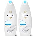 Dove Body Wash Instantly Reveals Visibly Smoother Skin Gentle Exfoliating Effectively Washes Away Bacteria While Nourishing Your Skin 22 oz, 2 Count Beauty & Personal Care Dove