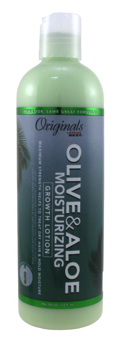 Africas Best Orig Olive Oil Max Strength Grow Lotion 12 Ounce (355ml) (6 Pack) Beauty & Personal Care Africa's Best