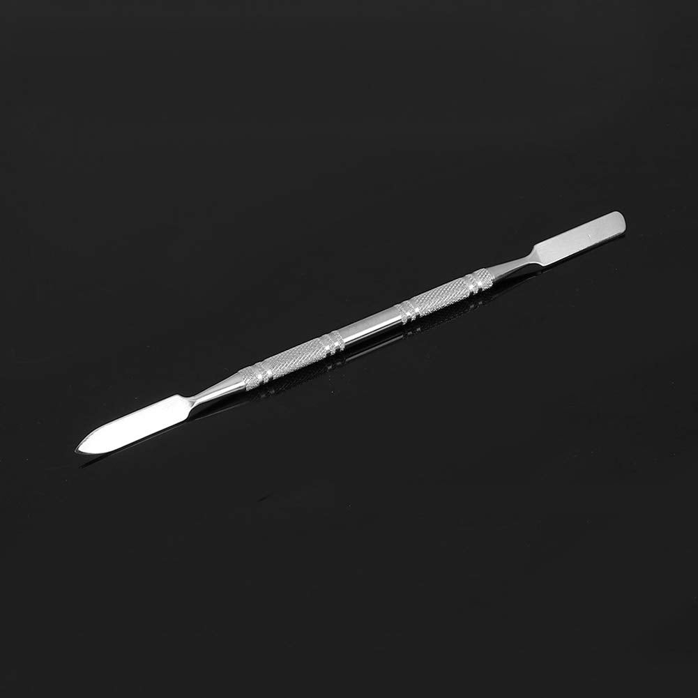 Wax Spatula , Stainless Steel Double Ended Scar Wax Spatula Applicator Special Effects FX Makeup Tool for Mixing Cosmetics (L) Beauty and Personal Care Pilipane