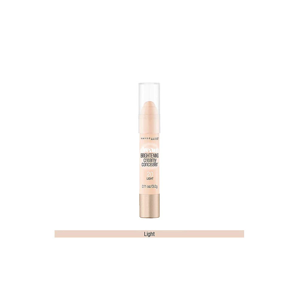 Maybelline New York Dream Brightening Creamy Concealer, Light, 0.11 oz. Beauty & Personal Care MAYBELLINE