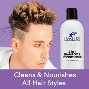 FRAGFRE 2 in 1 Shampoo and Conditioner 12 oz - Fragrance Free Conditioning Shampoo for Short to Medium Hairs - Color Safe Wash and Go - Sulfate Free Beauty & Personal Care FRAGFRE