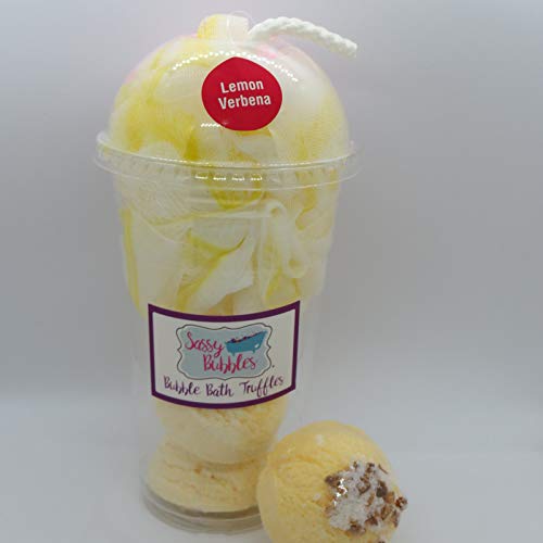Lemon Verbena Bubble Bath Truffle Shake by Sassy Bubbles Beauty and Personal Care Sassy Bubbles