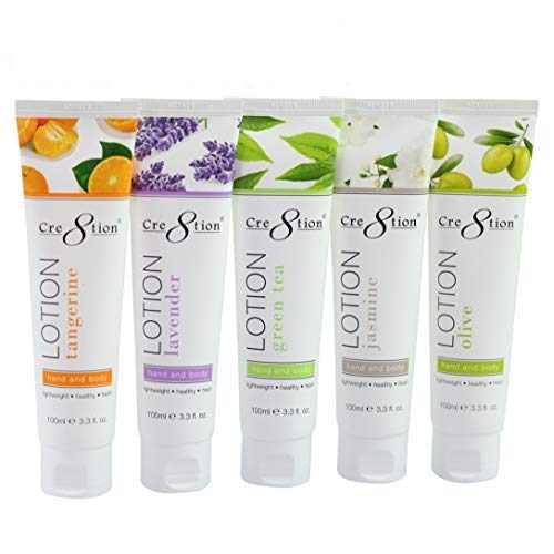 Cre8tion Spa Hand & Body Lotion Nourishing Skin Lotion Moisturizer From Dryness and Flaking 100 ml/fl. 3.3 oz (Complete Set) Beauty & Personal Care Cre8tion
