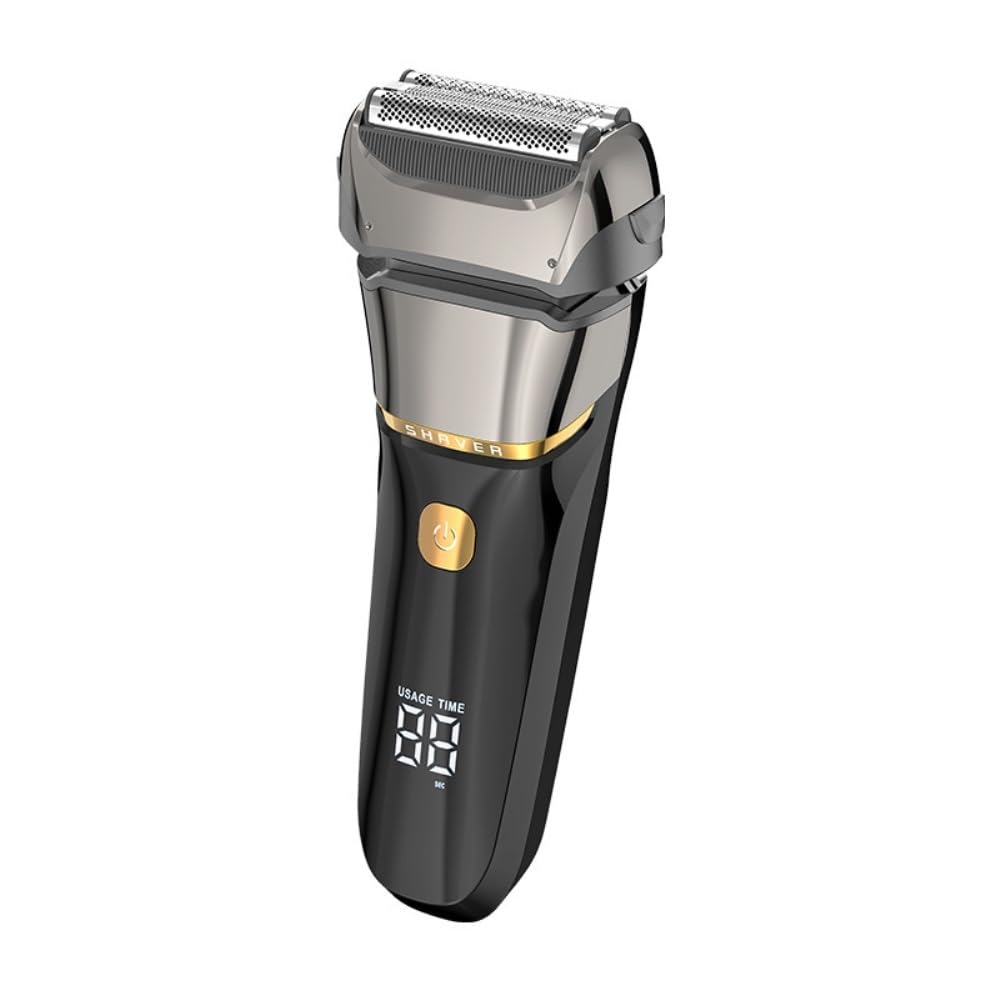 Men's Electric - Fast Charging, IPX7 Waterproof, Precision Blades for Close Shave and Comfortable Grip -Trim The Helper Well Beauty and Personal Care LYLOYXX