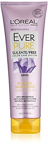 L’Oreal ParisEver Pure Blonde Shampoo Iris, 8.5 Fl Oz (Pack of 2) Beauty & Personal Care L'Oreal Paris