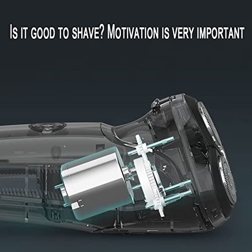 Head Shavers for Bald Men, Waterproof face grooming electric shaver men powerful rotary male wet dry face electric razor men rechargeable beard Beauty and Personal Care Mecuricy