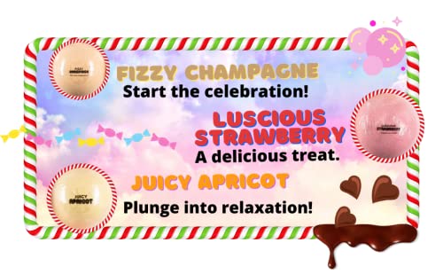 Sweet Escape Candy Fruity Juicy Sweet Treat Bomb Bath Fizzers Bath Bomb Gift Set for Women - 9 Large Bath Bombs Aromatherapy Luscious Fragrance Bath… Beauty & Personal Care Freida and Joe
