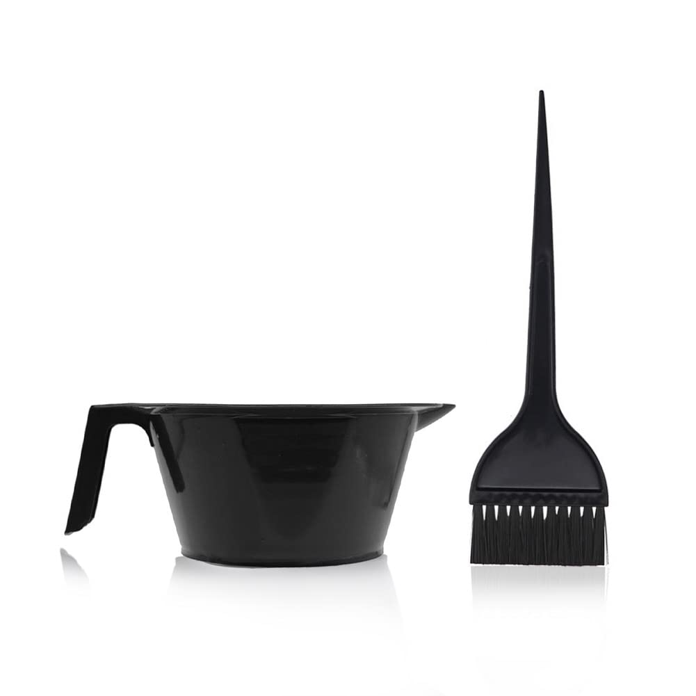 Magic Collection Handle and Pouring Lip Mixing Bowl and Dye Brush with Hook Beauty & Personal Care 1st Choice