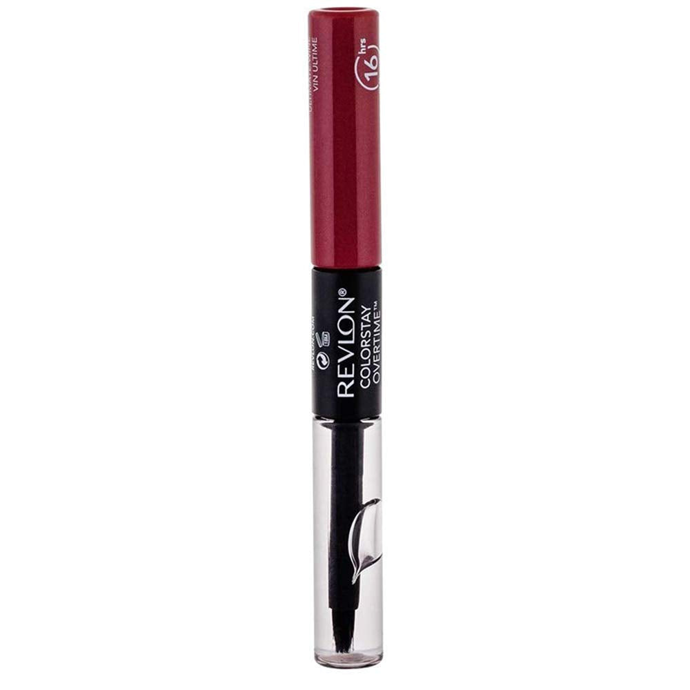Revlon ColorStay Overtime Liquid Lip Color, Ultimate Wine [140] 0.07 oz (Pack of 2) Beauty & Personal Care REVLON