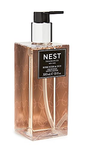 NEST Fragrances Liquid Hand Soap- Rose Noir & Oud, 10 fl oz Beauty & Personal Care NEST Fragrances