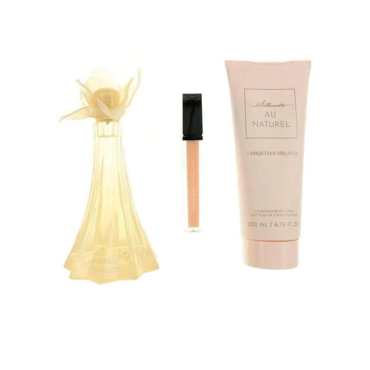 Silhouette Au Naturel By Christian Siriano, 3 Piece Gift Set For Women Beauty & Personal Care Christian Siriano