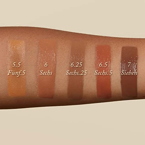 Monika Blunder Beauty - Blunder Cover Foundation Concealer - Shade: 5.5 - Fünf.5 - Medium/Deep, Warm Yellow Undertones - Clean Beauty, All-In-One,