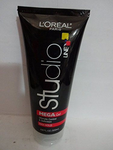 L’Oreal ParisStudio Line Head Lock Mega Hard Hold Gel 6.80 oz (Pack of 6) Beauty & Personal Care L'Oreal Paris