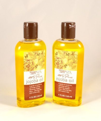 Trader Joes 100% Pure Spa Jojoba Oil - Cruelty Free - Two. 4-Oz bottles Beauty & Personal Care trader joes