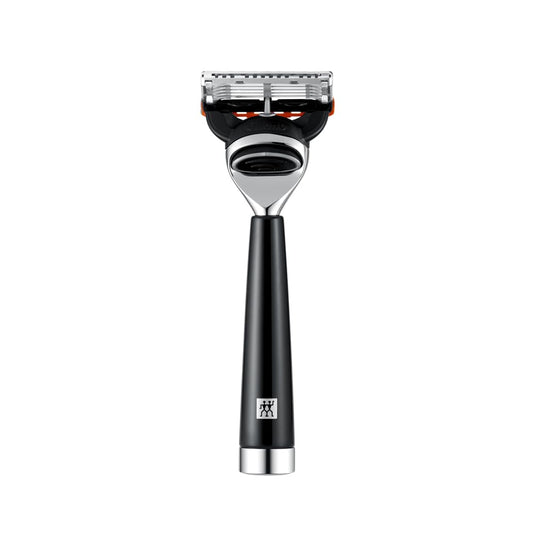 ZWILLING Razor, Premium Resin Handle, Wet Shaving, Compatible with Gillette Fusion Blades, Ergonomic Design, Black, All Skin Types Beauty and Personal Care ZWILLING
