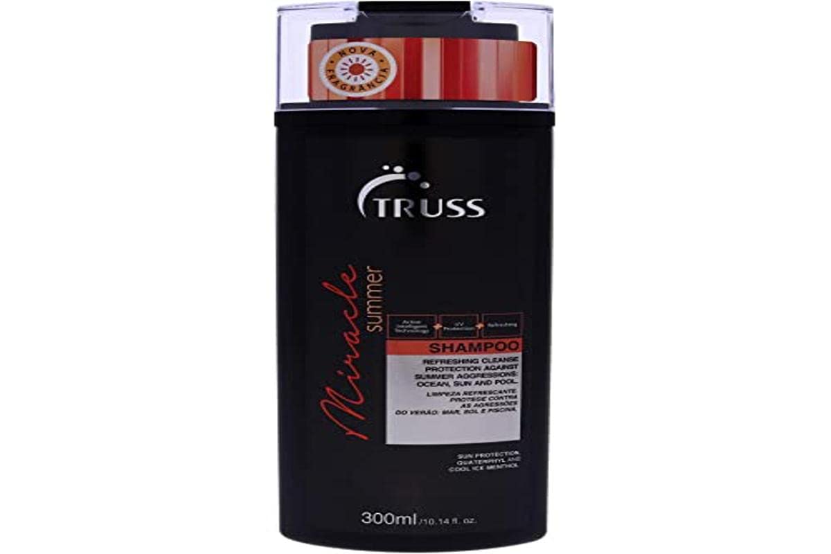 TRUSS Miracle Summer Hair Shampoo, Summer Protection, 10.56 fl oz