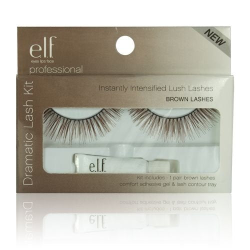 e.l.f. Essential Dramatic Lash Kit 1724 Brown Beauty & Personal Care e.l.f.