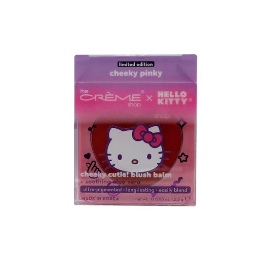 THE CRÈME SHOP X HELLO KITTY(PURPLE) BLUSH BALM - CHEEKY PINKY, 1 Count (Pack of 1) Beauty & Personal Care The Crème Shop
