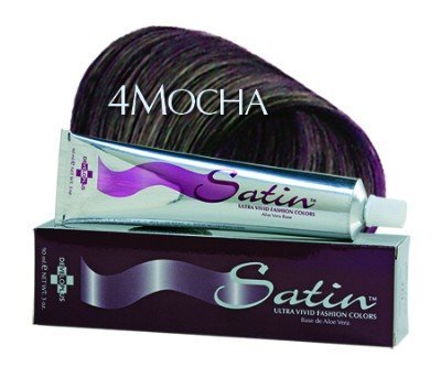 Satin Hair Color - ultra vivid fashion colors - 4 - Mocha Beauty & Personal Care Satin