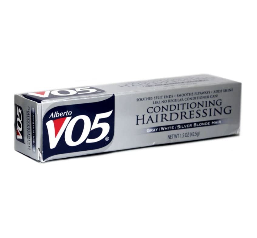 Alberto VO5 Conditioning Hairdressing for Gray, White, Silver Blonde Hair, 1.5 oz (Pack of 2) Beauty & Personal Care Alberto VO5