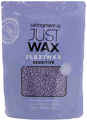 Salon System 700g Lavender and Aloe Vera Just Wax Sensitive Beads Beauty and Personal Care Salon System