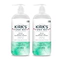 Kirk's Mint and Eucalyptus 3-in-1 Nourishing Cleanser, Shampoo Body Wash Bubble Bath, Coconut Oil and Aloe Vera, Vegan Non-GMO, 32 Fl Oz, Pack of 2 Beauty & Personal Care Kirk's