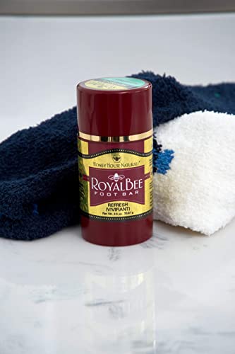 Honey House Naturals Royal Bee Foot Bar, Refresh Beauty & Personal Care Honey House Naturals