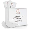 100 Pairs Under Eye Pads for Eyelash Extensions - Professional Lint Free Hydrogel Eye Patches with Moisturizing Vitamin C and Aloe Vera for Eyelash Beauty & Personal Care CICI Lash