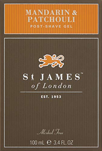 St James of London Mandarin & Patchouli Post Shave Gel, 3.4 Fl Oz Beauty & Personal Care St James of London
