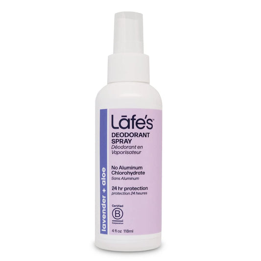 Lafe's Natural Deodorant - 4oz Aluminum Free Natural Deodorant Spray for Women & Men - Paraben Free & Baking Soda Free with 24-Hour Protection Beauty and Personal Care Lafe's