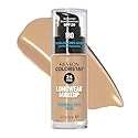 Revlon Liquid Foundation, ColorStay Face Makeup for Normal & Dry Skin, SPF 20, Longwear Medium-Full Coverage with Natural Finish, 180 Sand Beige, 1 fl Beauty & Personal Care REVLON