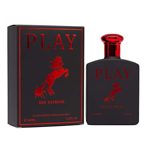 EBC Play Red Extreme Eau De Toilette for Men, 100 ml / 3.4 fl oz Beauty & Personal Care EBC