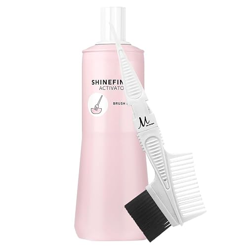 Shinefinity Activator 2% for Brush & Bowl Usage | Shinefinity Hair Color Developer 33.8 Fl Oz and M Hair Designs Tint Brush Comb Beauty & Personal Care M Hair Designs