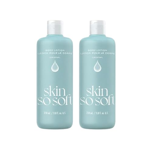 Avon Skin So Soft Original and Jojoba Body Lotion 11.8 oz 2-Pack, Deep Moisturizing Skin Softener Beauty & Personal Care AVON