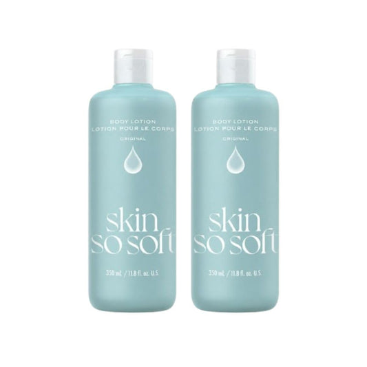 Avon Skin So Soft Original and Jojoba Body Lotion 11.8 oz 2-Pack, Deep Moisturizing Skin Softener Beauty & Personal Care AVON