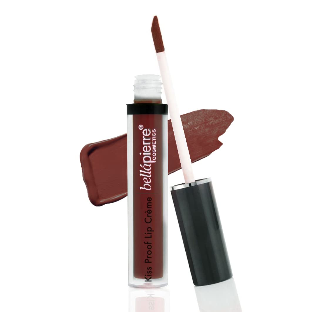bellapierre Kiss Proof Lip Crème | Richly Pigmented, Smooth Matte Finish | 100% Natural Formulation | Non-Toxic and Paraben Free |Long Lasting Beauty & Personal Care bellapierre