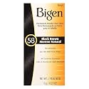 Bigen Powder Hair Color #58 Black Brown 0.21oz (3 Pack) Beauty & Personal Care Bigen