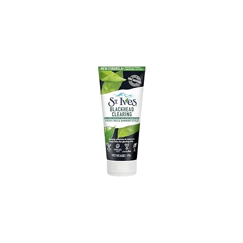 St. Ives Blackhead Clearing Face Scrub Green Tea 6 oz(Pack of 8) Beauty & Personal Care St. Ives