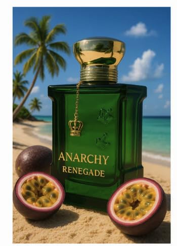 king of kings Anarchy Renegade, Unisex Eau de Parfum, 3.4 Fl Oz, Passion Fruit, Mango, citrus,Amber and Vanilla Scent Beauty & Personal Care king of kings