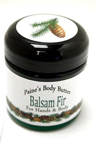 BALSAM FIR BODY BUTTER Paine's hands & body 4 oz with sweet almond oil & shea butter Beauty & Personal Care Paine's
