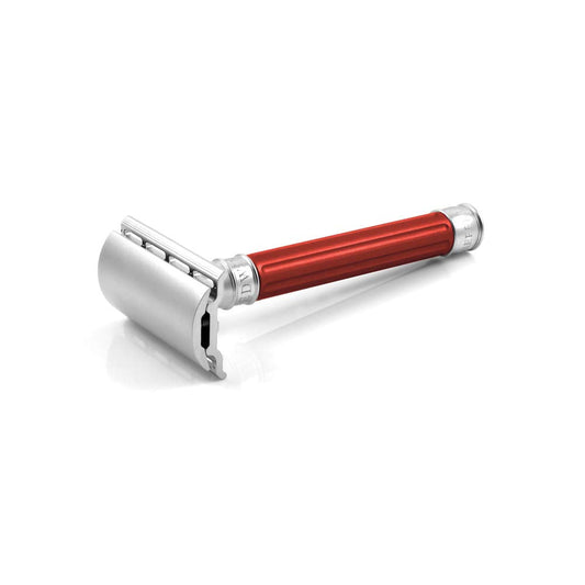 Edwin Jagger 3ONE6 Steel Razor (Red) Beauty and Personal Care Edwin Jagger