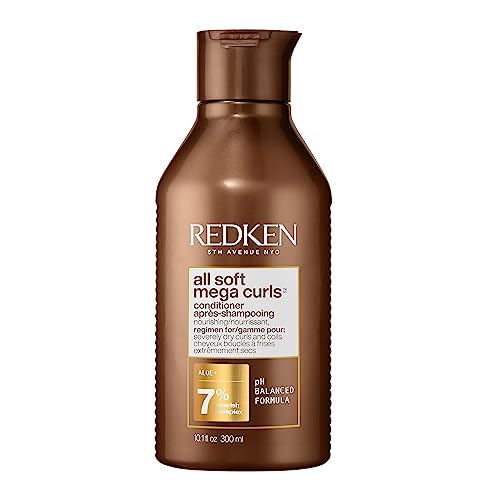 Redken All Soft Mega Curls Conditioner - For Curly Hair, 10.1 Fl Oz
